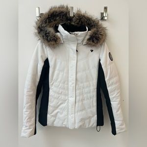 Obermeyer Women’s Tuscany II ski jacket white sz 2
